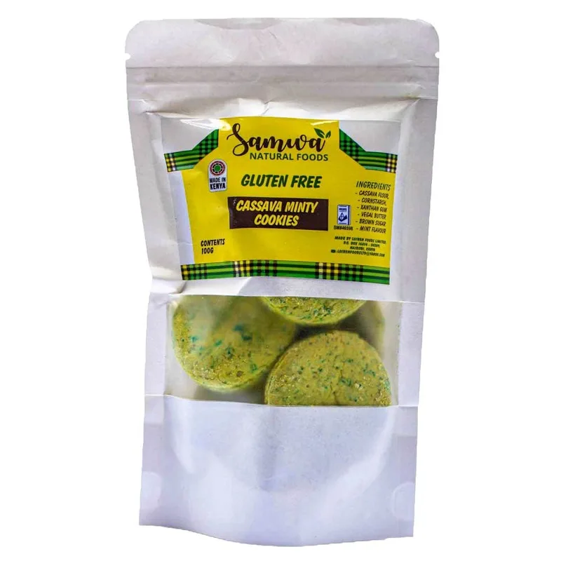 Gluten Free Cassava Mint Cookies